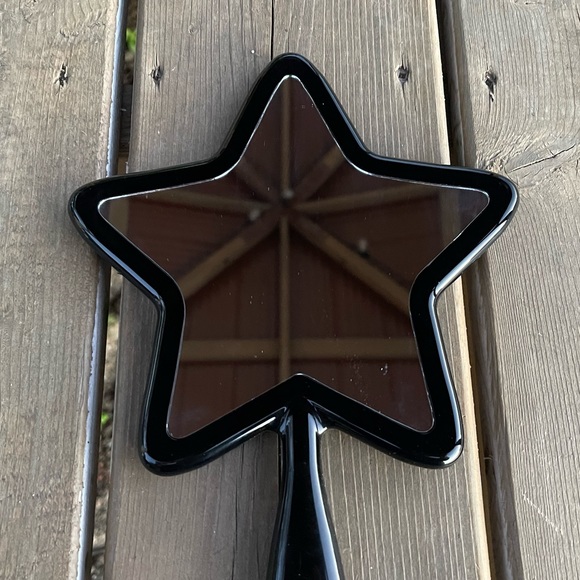 Jeffree Star Cosmetics Black on Black Star Shaped Hand Mirror - Picture 3 of 10